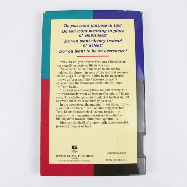 A Guide to Spiritual Success by Dr Tony Evans 1994 Paperback Ex-Library Book