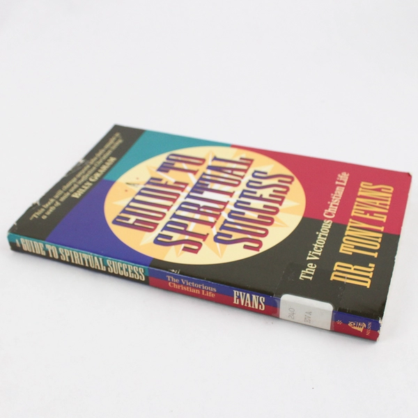 A Guide to Spiritual Success by Dr Tony Evans 1994 Paperback Ex-Library Book