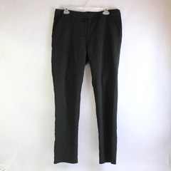 Ovi Solid Black Tapered Dress Pants Women's Size Large