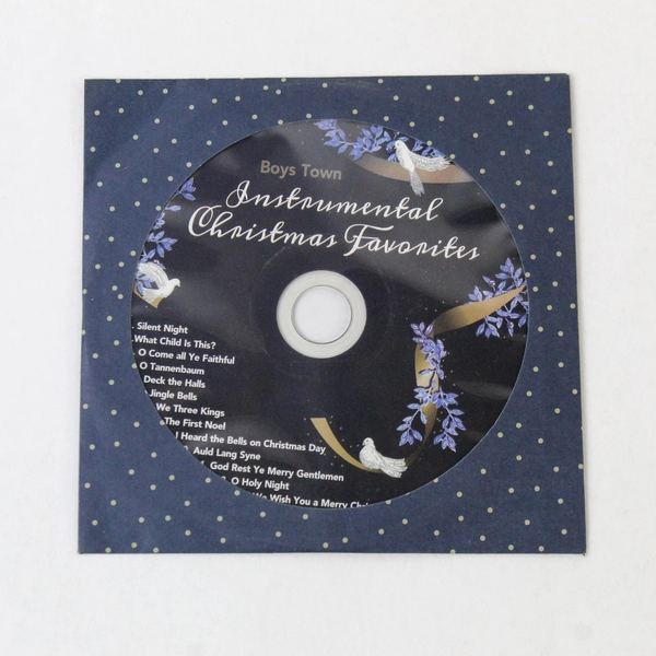 Boys Town Instrumental Christmas Favorites Music CD 13 Songs Holiday Music