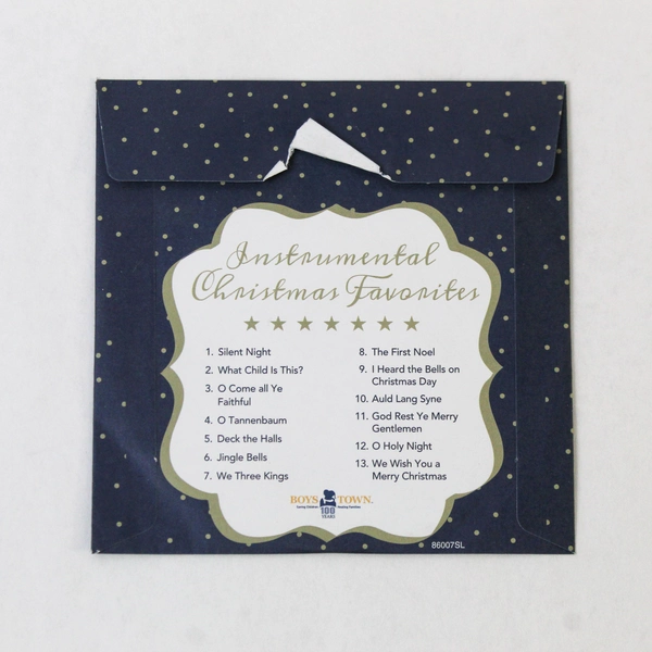 Boys Town Instrumental Christmas Favorites Music CD 13 Songs Holiday Music