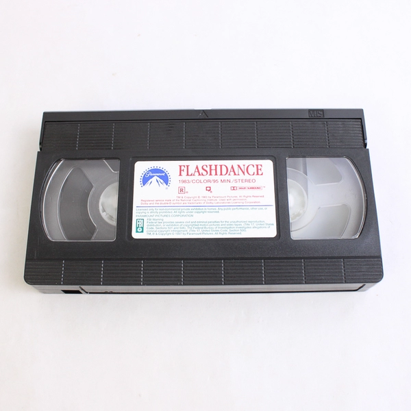 Flashdance VHS 1983 Starring Jennifer Beals Directed By Adrian Lyne