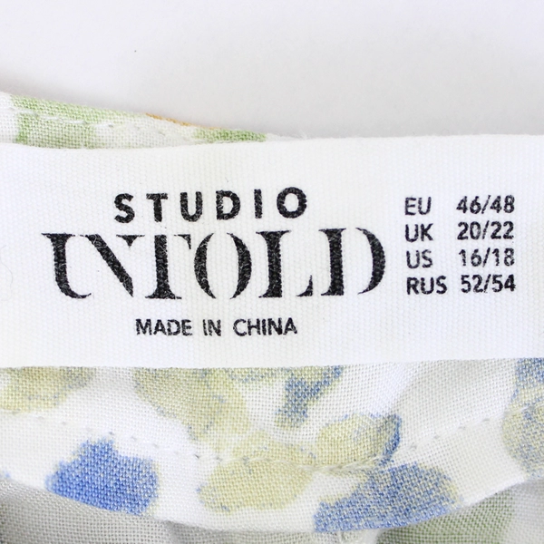 Studio Untold Multicolor Leopard Print Women's Size 16/18