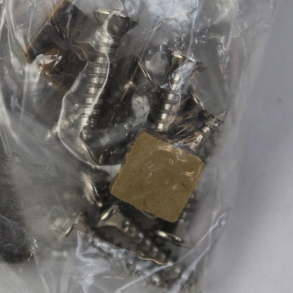 Lot of 4 Packaged 503 Satin Nickel 30-Degree Reverse Bevel Hinges