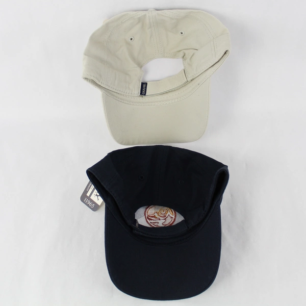 Lot of 2 Ouray Sportswear Visionary Wild Baseball Hats NWT Beige Navy