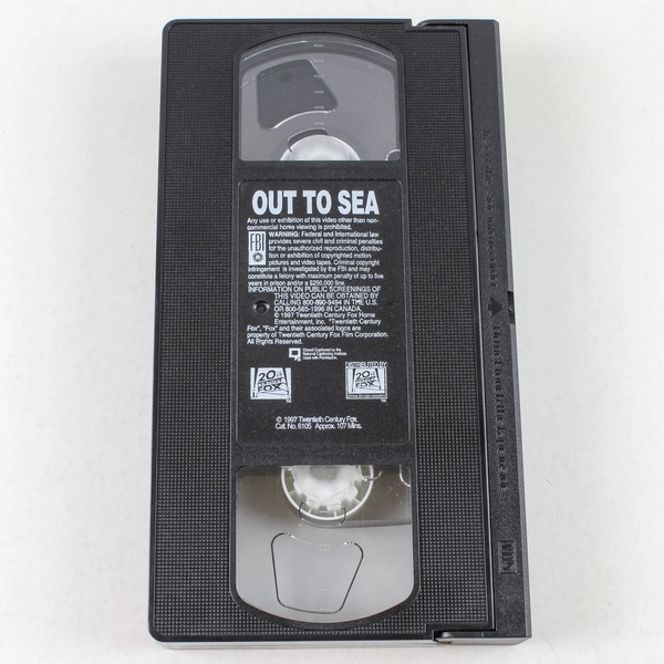 Out to Sea VHS 2000 Jack Lemmon Walter Matthau Comedy Classic - Good Condition