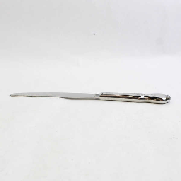 Lot of 6 Oneida Morning Blossom 9" Dinner Knife Pinched Stainless Burnished