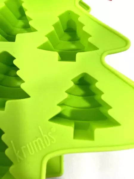 Set of 2 Krumbs Kitchen BPA-Free Tree Silicone Ice Cube & Jello Molds