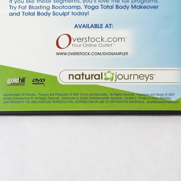 10 Minute Workouts DVD - Natural Journeys 30 Min Total Body Workout - Pre-owned