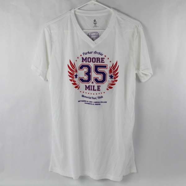 Greenlayer Parker Archie Moore Memorial Run T-shirt Women's XL Very Good