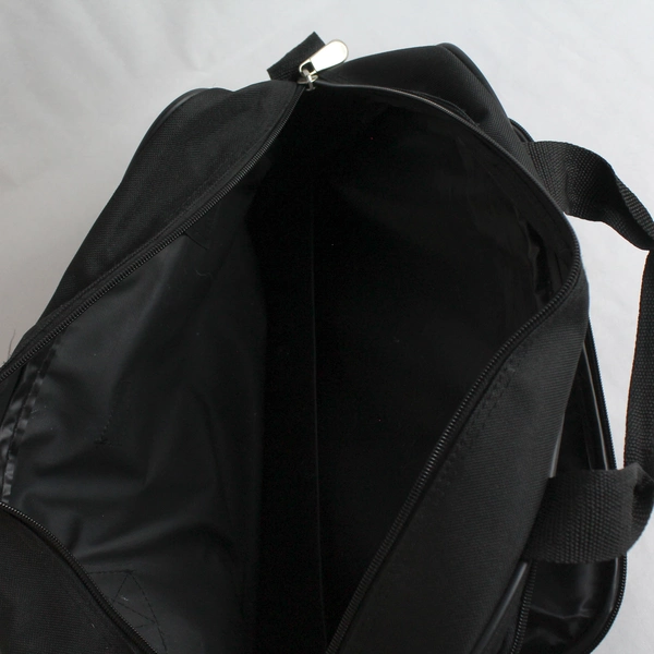 Edgehill Laptop Bag Carryon Bag in Black with Straps Measures 15.5"