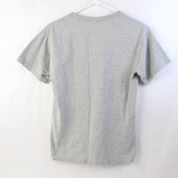 Gildan Duniway Middle School Gray Cotton Blend Gym T-Shirt Adult Size Small