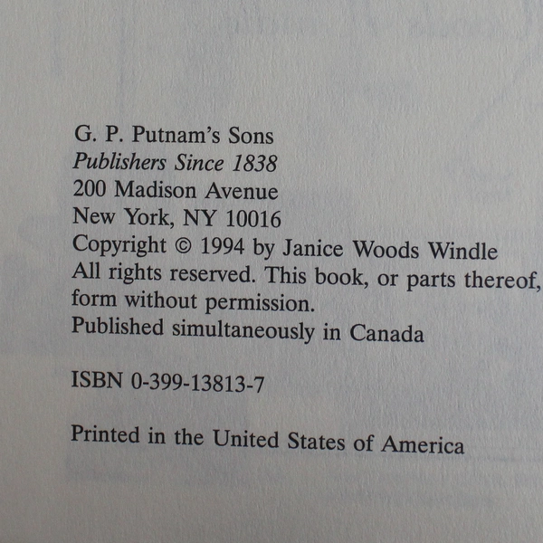 True Women Plain Black Hardcover By Janice Woods Windelle 1994 Hardcover