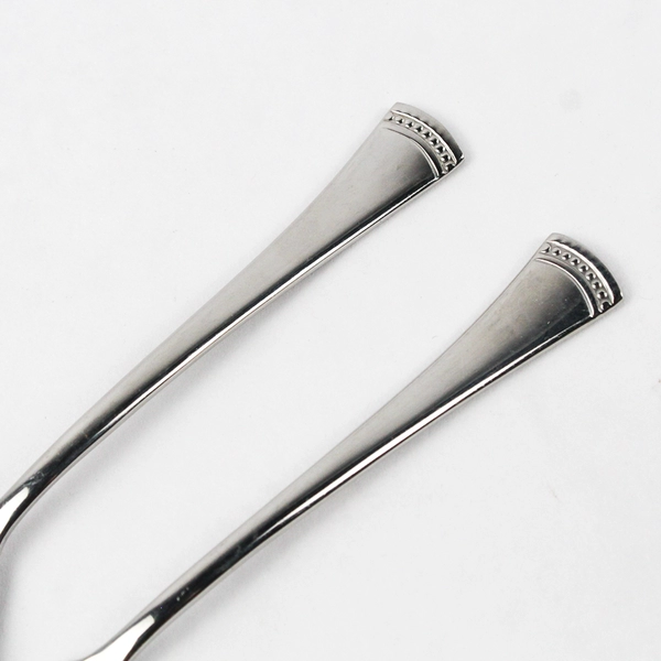 Lot of 2 Lenox Portola Utensils Butter Spreader Sugar Spoon 18/10 Stainless 