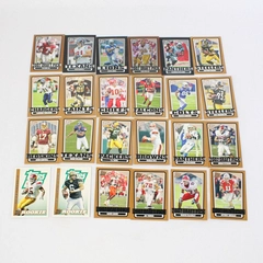 Lot of 24 2007 Topps DPP Football Cards Tomlinson Bush Peterson Thomas