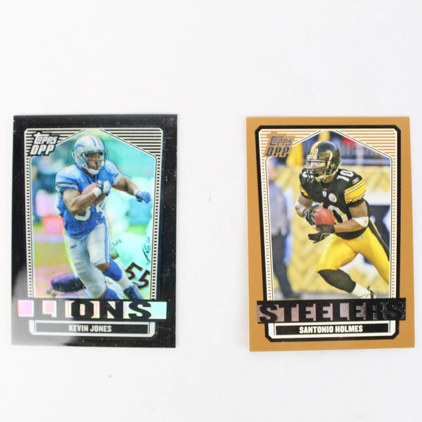 Lot of 24 2007 Topps DPP Football Cards Tomlinson Bush Peterson Thomas