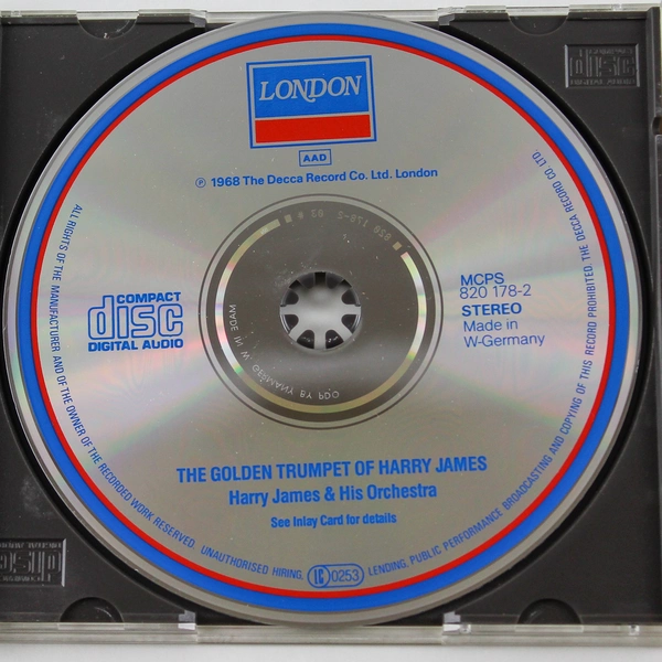 The Golden Trumpet of Harry James CD 1999 Decca Record Co Pre-Owned