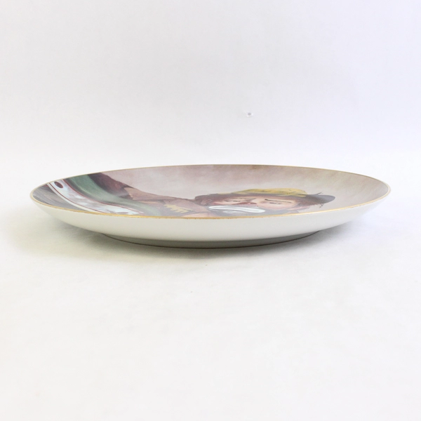 American Heritage Celebrity Clowns Plate Emmett Kelly 1st Ed 8816 Jon Holland