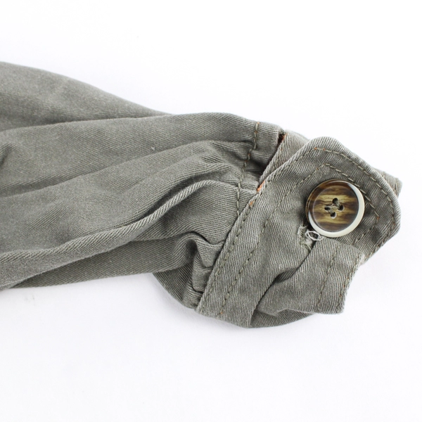 Sweet Rain Army Green Utility Jacket With Embellishments Women's Medium