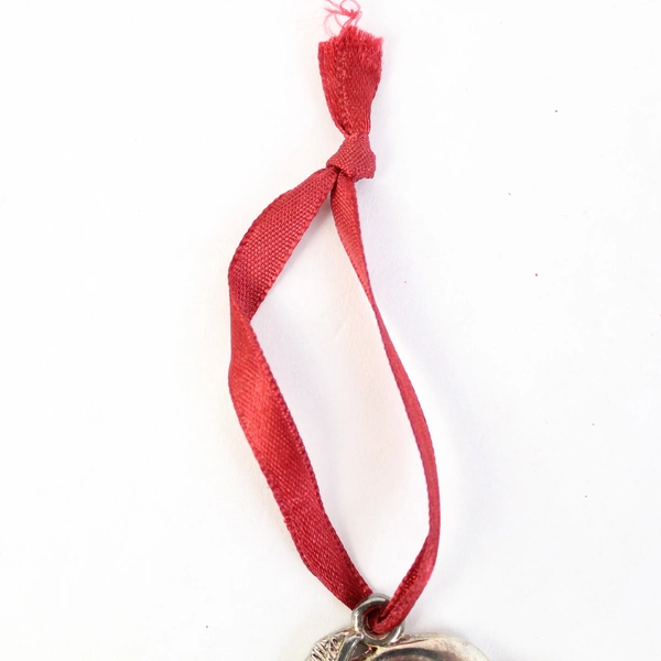 Gorham Silver Plated Angel Heart Peace Hanging Ornament