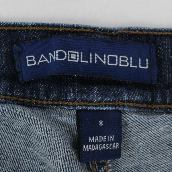 BandolinoBlu Dark Wash Jeans Women's Size 8 5 Pocket Good Condition