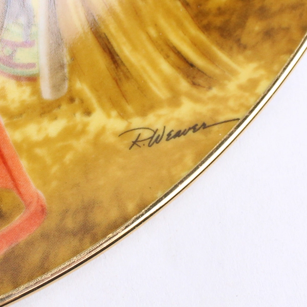 Royal Manor "Greatest Clowns of Circus" Plate Emmett Kelly 1st Ed 1998 R Weaver