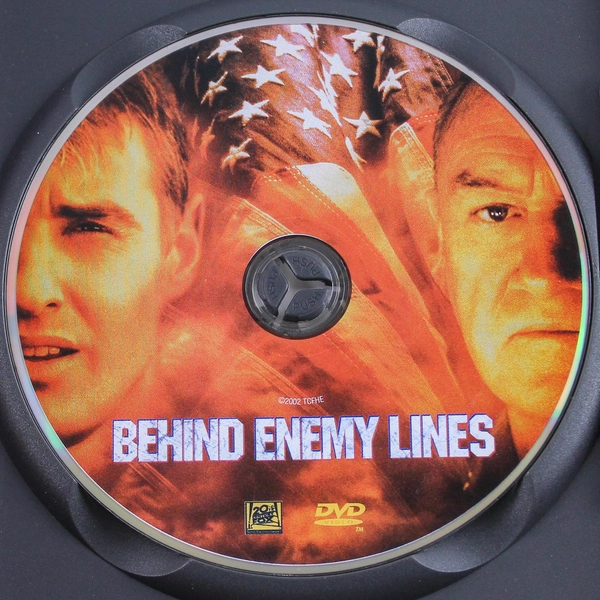 Behind Enemy Lines DVD 2002 Widescreen Owen Wilson Gene Hackman - Good Cond.