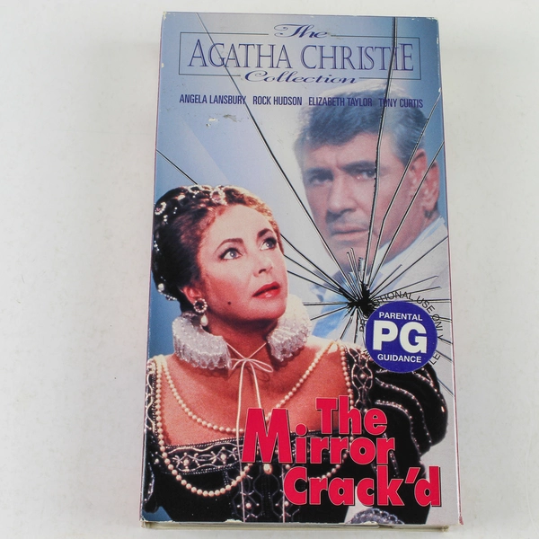 The Mirror Crack'd 1980 VHS 1993 Release Agatha Christie Miss Marple