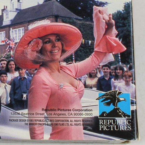 The Mirror Crack'd 1980 VHS 1993 Release Agatha Christie Miss Marple