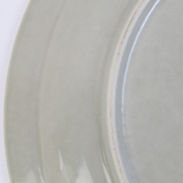 Vintage 70s MCM Topaz Stoneware Sunburst Pattern Charger Plate 12"