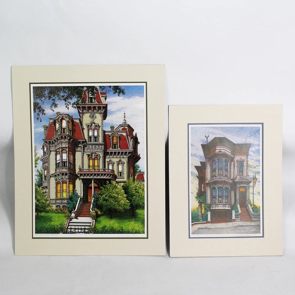 Lot of 2 Lawrence R Mckee Art Works Limited Prints Lithograph Signed Numbered