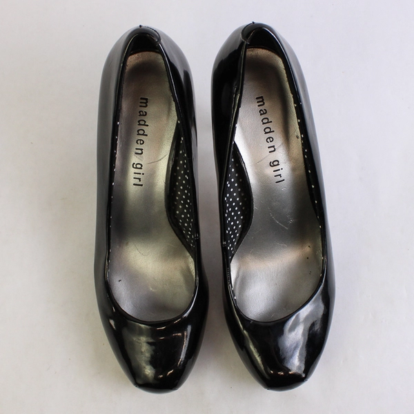 Madden Girl Getta Black Heels Women's US Size 6