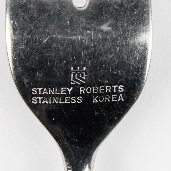 Stanley Roberts Spectrum Grey 6.75" Salad Fork Stainless Steel