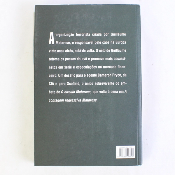 A Contagem Regressiva Matarese By Robert Ludlum Portuguese 2001 Paperback