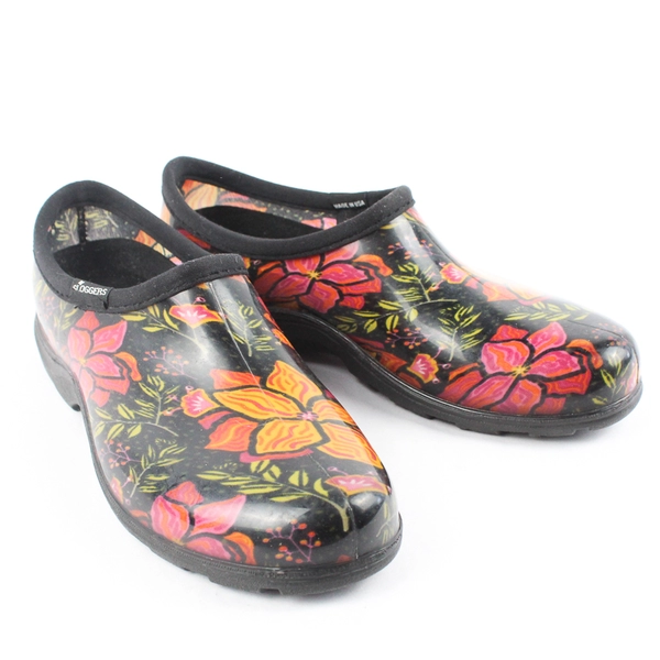 Sloggers Multicolor Floral Design Gardening Shoes US Women's Size 9