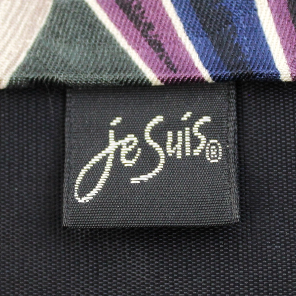 Je Suis Hand-Sewn Multicolor Men's Necktie 59"