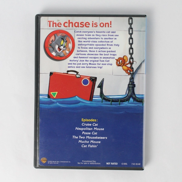Tom And Jerry 6 Classic Episodes 2005 Warner Bros DVD
