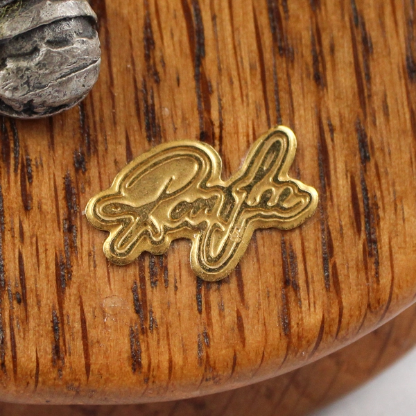 1989 Ron Lee Pewter Hobo Band Cello Player Figurine With Wood Base