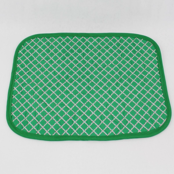 Set of 4 Christmas Snowman & Bear Placemats 12x16" - Festive Holiday Decor