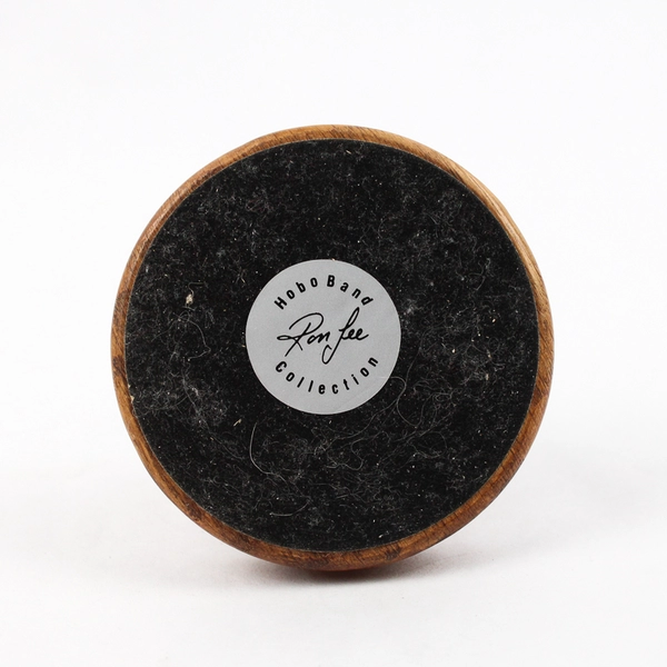 1989 Ron Lee Pewter Hobo Band Trombone Player Figurine With Wood Base