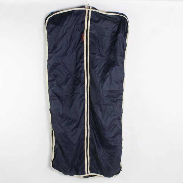 Vintage Sergio Valente Blue and White Garment Bag