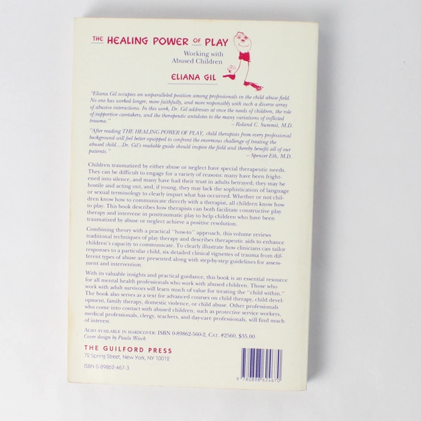 The Healing Power of Play by Eliana Gil 1991 Guilford Publications Paperback