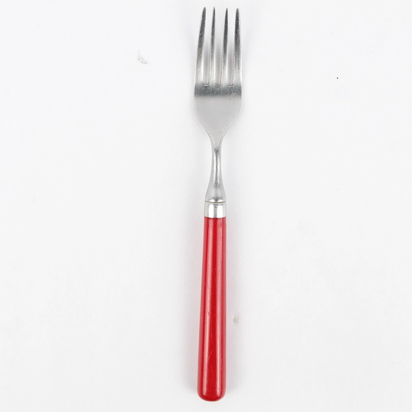 Stanley Roberts Spectrum Red 7.75" Dinner Fork Stainless Steel