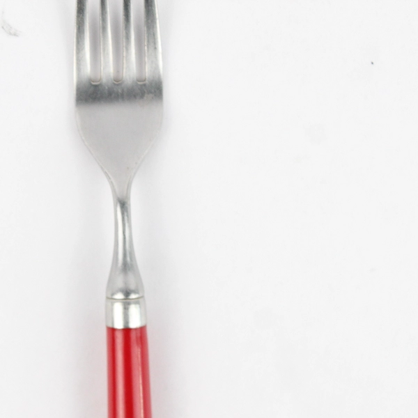 Stanley Roberts Spectrum Red 7.75" Dinner Fork Stainless Steel