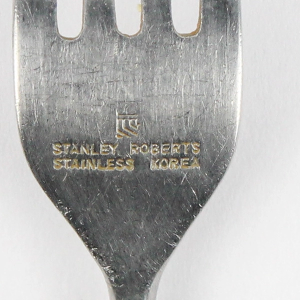 Stanley Roberts Spectrum Red 7.75" Dinner Fork Stainless Steel
