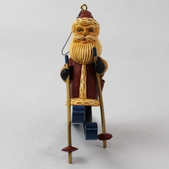 2000 Hallmark Keepsake Ornament Kris Cross Country Kringle with Box