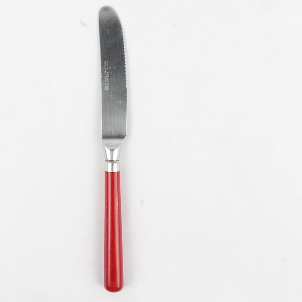 Stanley Roberts Spectrum Red 8 3/8" Dinner Knife Stainless Steel