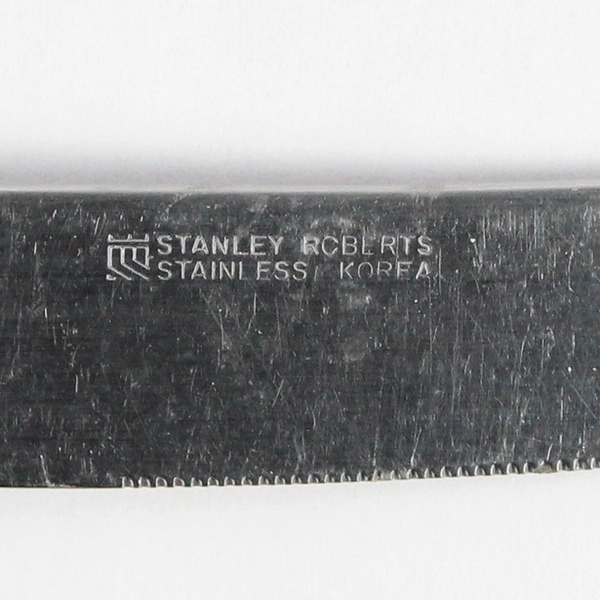 Stanley Roberts Spectrum Red 8 3/8" Dinner Knife Stainless Steel