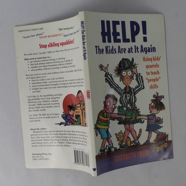 Help! The Kids Are at It Again by Elizabeth Crary 1997 Parenting Press Paperback