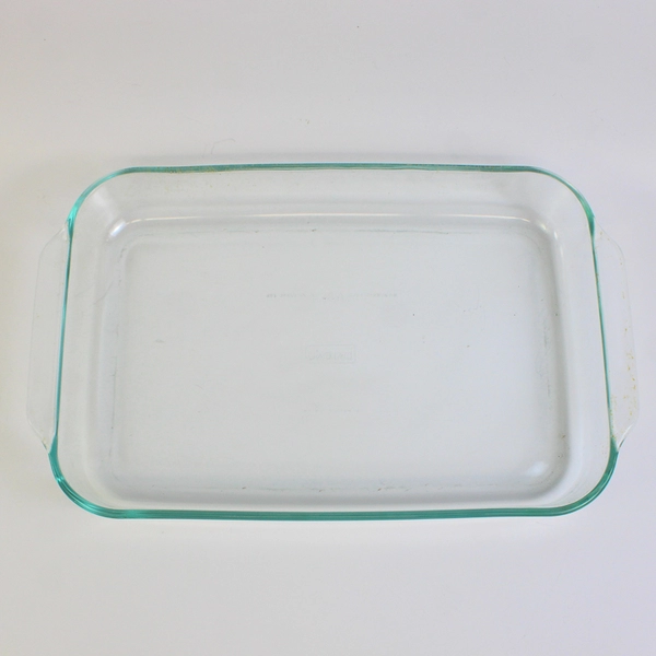 Pyrex Rectangle Clear Glass Baking Casserole Dish Pan 4.8 Qt 234